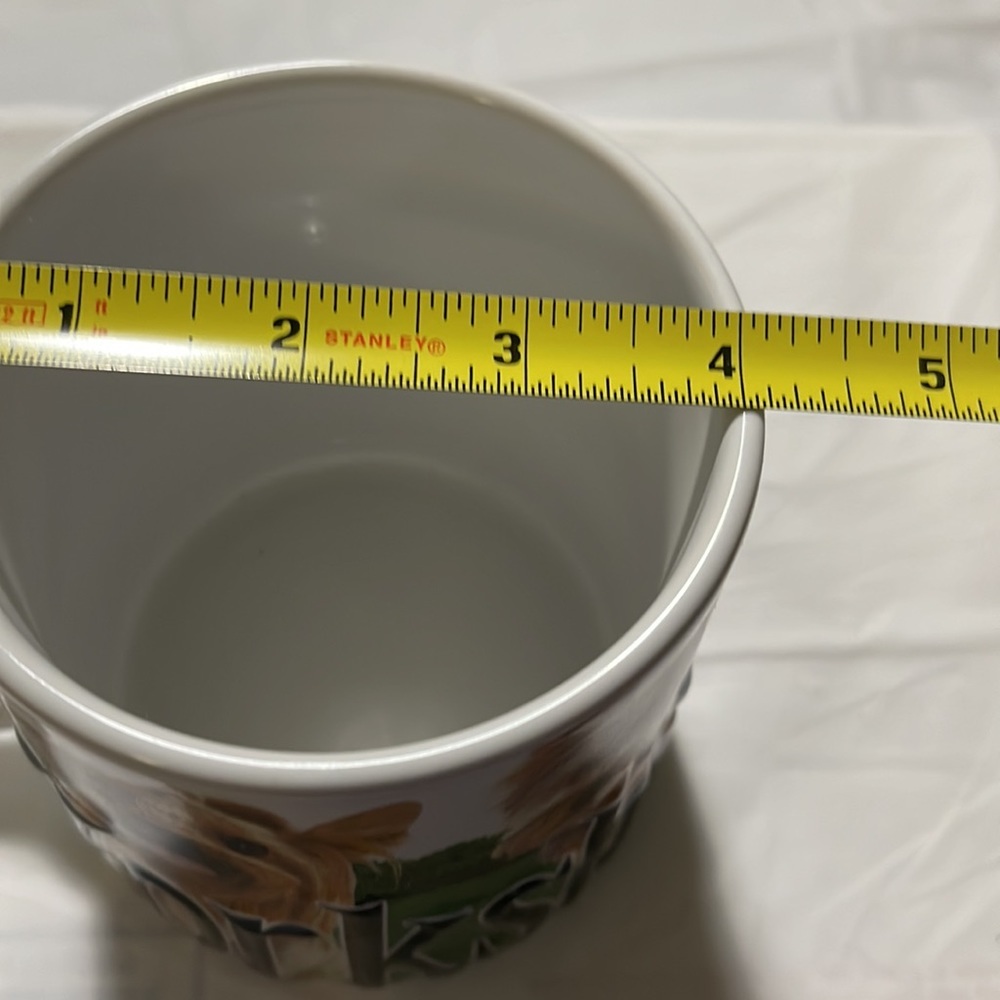 Yorshire Terrier coffee/tea mug cup with 3D dimensional writing - Picture 9 of 10